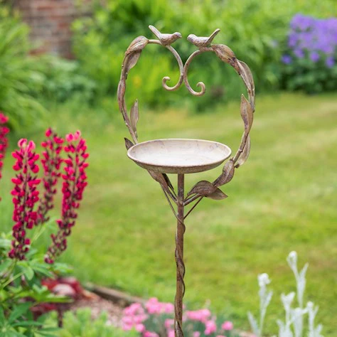 Bird Dish Stake