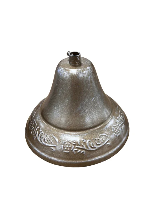 Matt Bronze 6 Branch Shallow Chandelier - Image 3