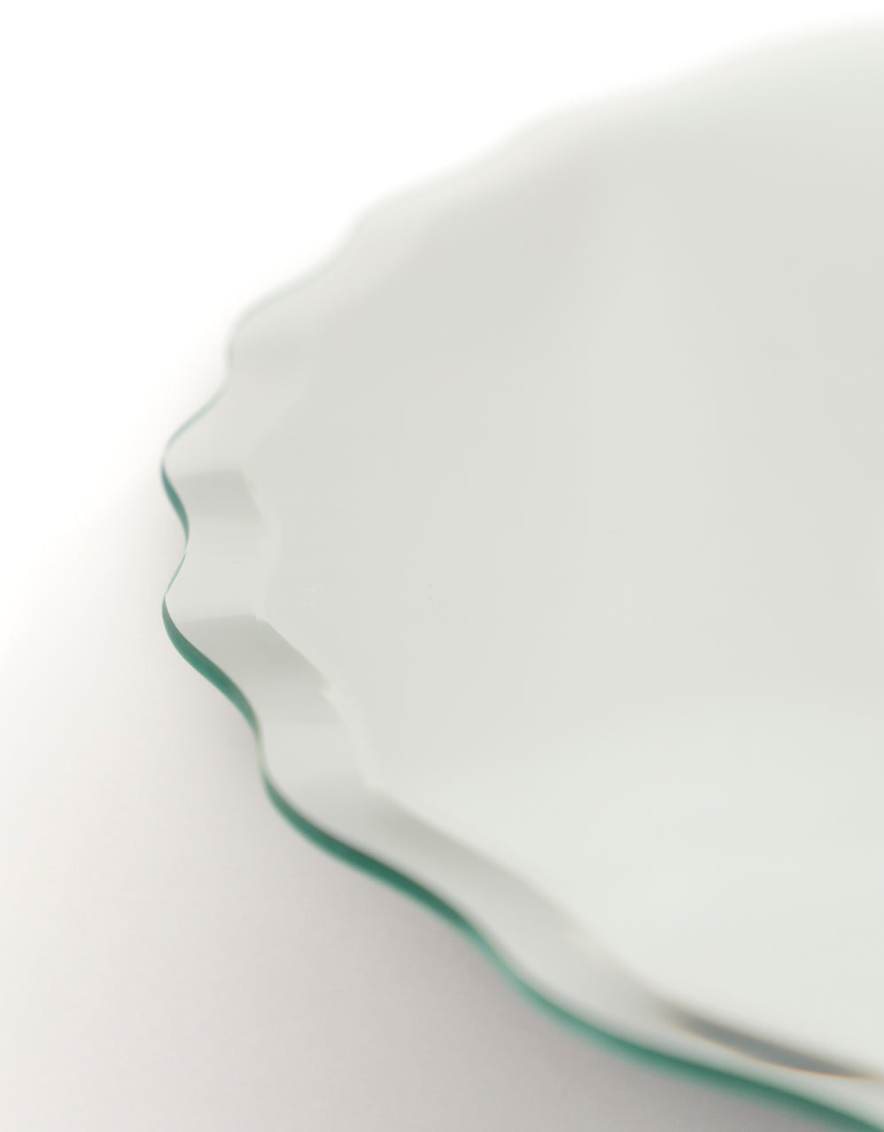 Medium Plain Mirror w/ Wave Bevel - Image 2