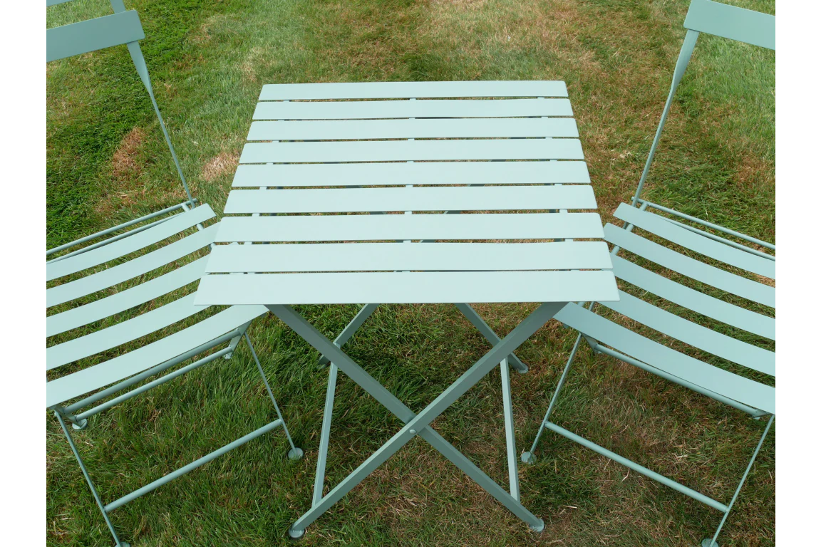 Outdoor Folding Green Bistro Set - Image 2