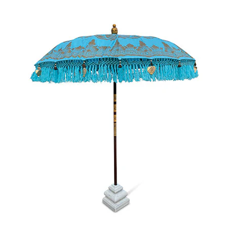 Parasol Base Terrazzo Grey - Large Heavier - Image 3