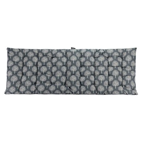 Seat Pad For Garden Bench - Tree Blue
