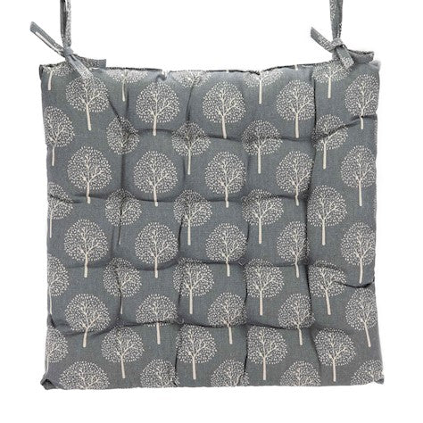 Seat Pad For Garden Chairs - Tree Blue